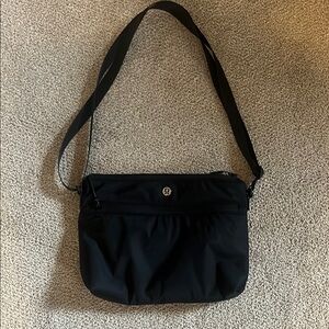 lululemon athletica Classic Black Crossbody Bag